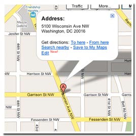 Google Map to Georgetown Capital Partners